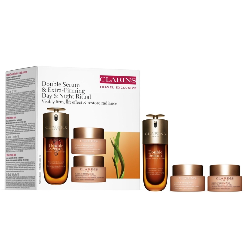 Double Serum & Extra-Firming Day & Night Ritual Set - Travel Exclusive