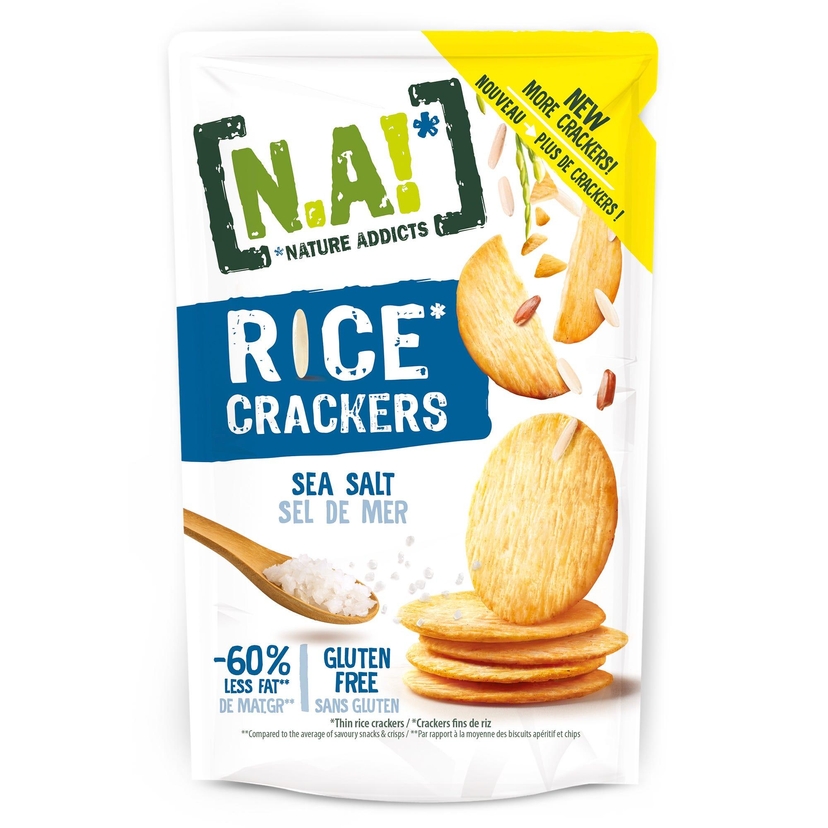 Rice Crackers Sea Salt