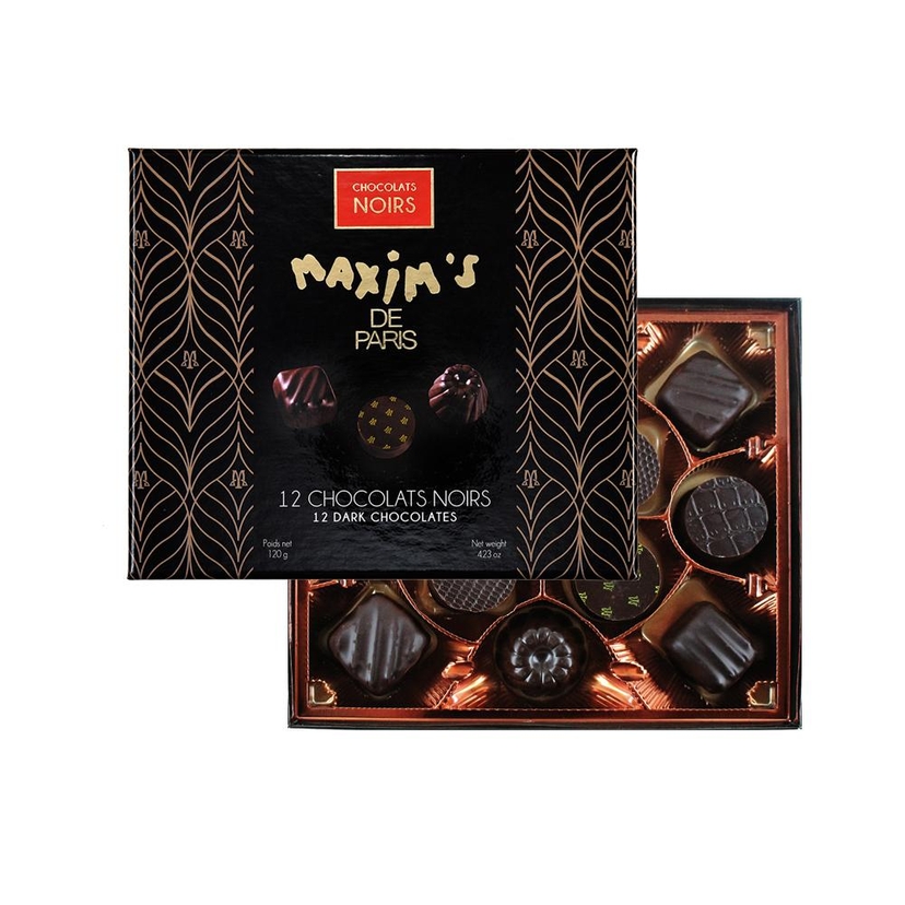 Extime - Maxim's Gift-Box of 12 Milk Chocolates