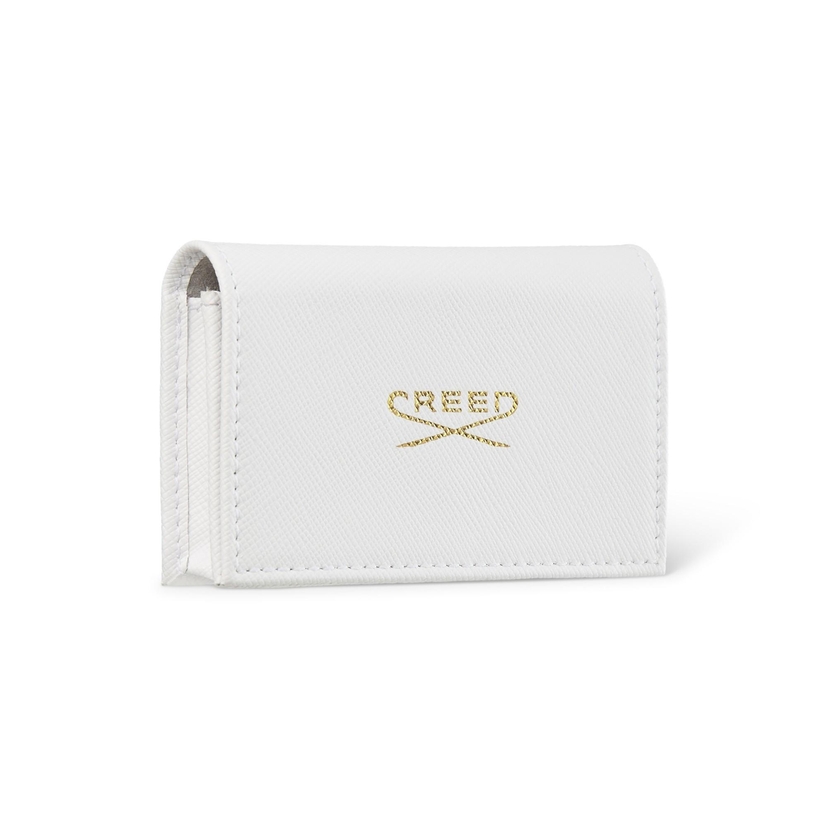 White Leather Wallet Fragrance Set