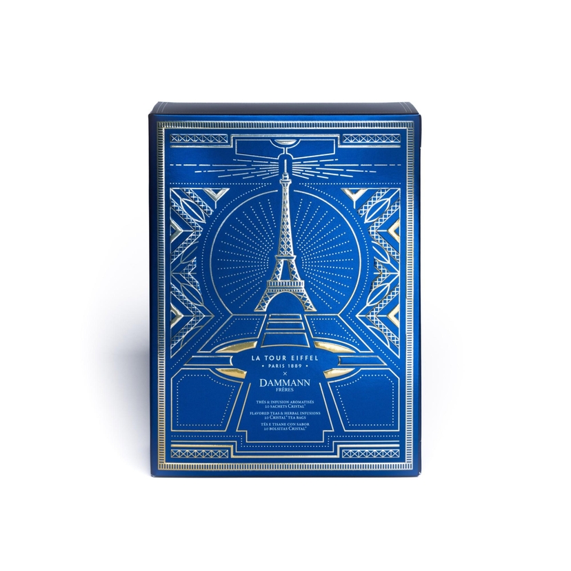 Tour Eiffel Gift Set - 20 Sachets Of Teas & Infusion