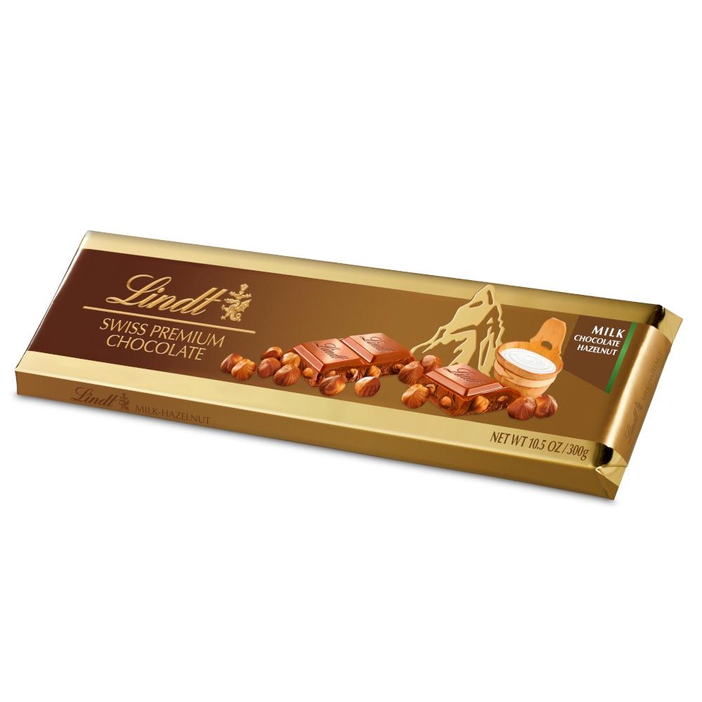 Lindt Gold Bar Milk Chocolate 300g Lindt Chocolate Gifts Premium Collection