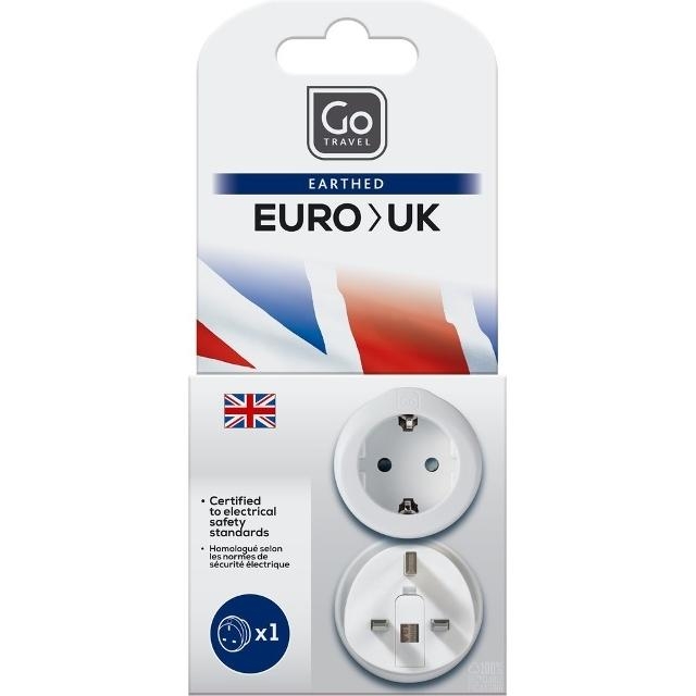 Europe = uk adaptor