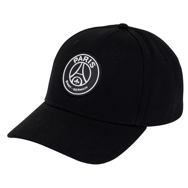 Paris saint-germain - black logo cap